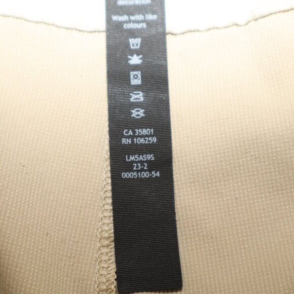 Lululemon Mens Commission Classic Tapered Golf Pants Ventilated Tan Size 36 - Picture 5 of 12